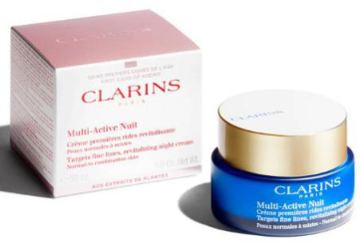 Clarins Multi-Active crema de noche 50 ml (piel normal a mixta)