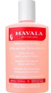 Mavala Quitaesmalte Extra Suave sin Acetona Pink de 100 ml