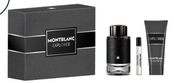 Montblanc Set Explorer: EDP 100 ml + 7.5 ml + gel de ducha 100 ml